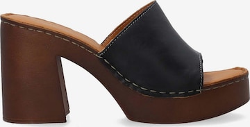 VENEZIA Mules 'Venezia' in Black: front