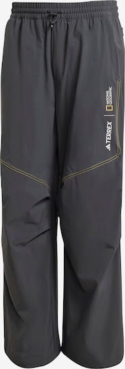 ADIDAS TERREX Hlače za vanjske uvjete 'National Geographic' u žuta / antracit siva / bijela, Pregled proizvoda