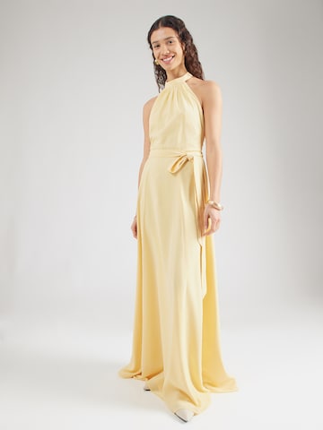 Maya Deluxe Kleid in Gelb: Vorderseite