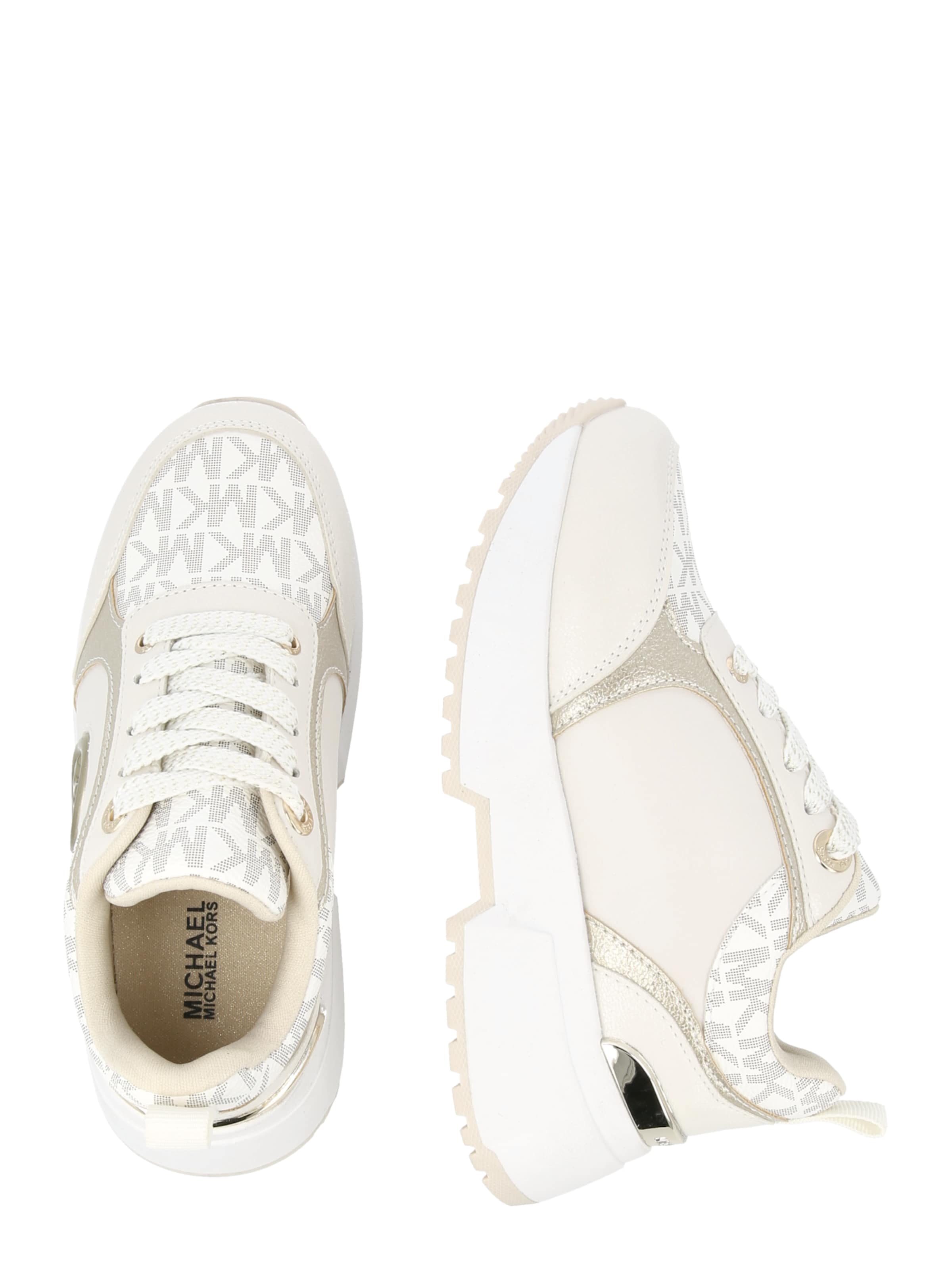 Michael Kors Kids - Sapatilhas 'COSMO MEYERS II' em bege