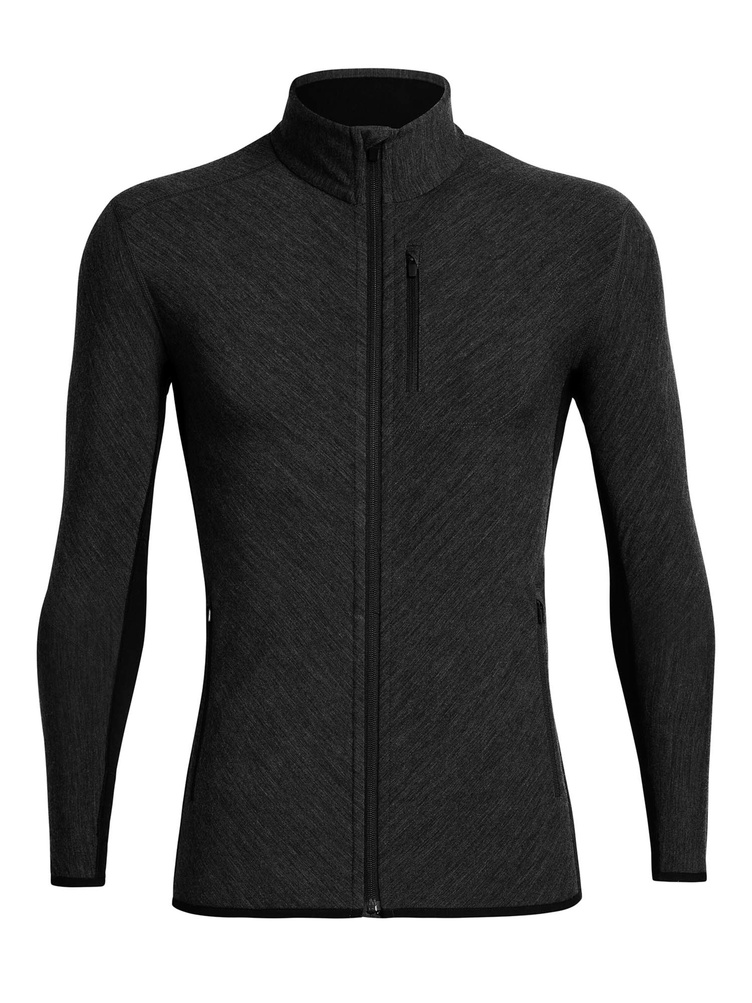 Cardigans de sport 'Descender' ICEBREAKER en gris : devant