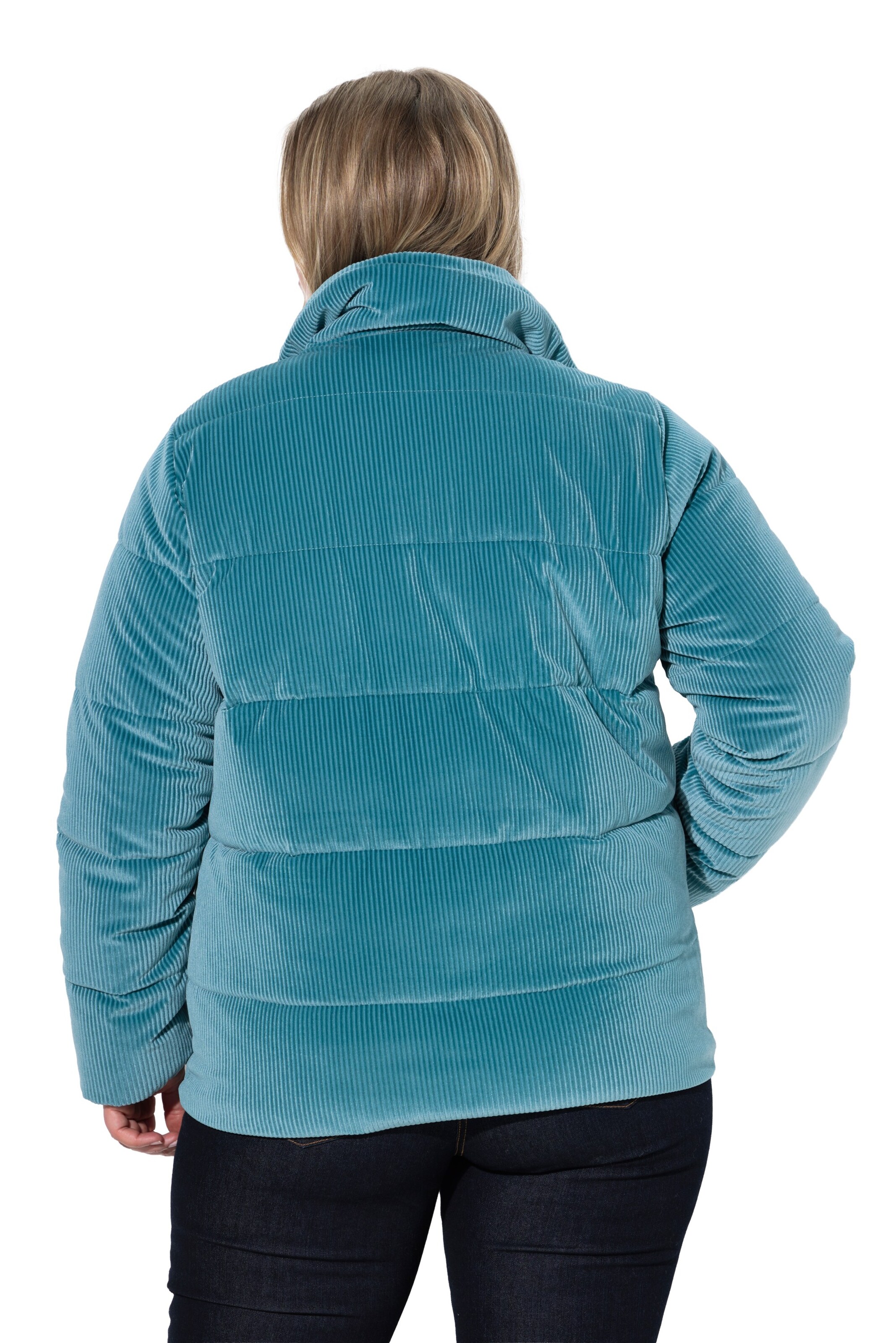 Ulla Popken Winterjas in Blauw