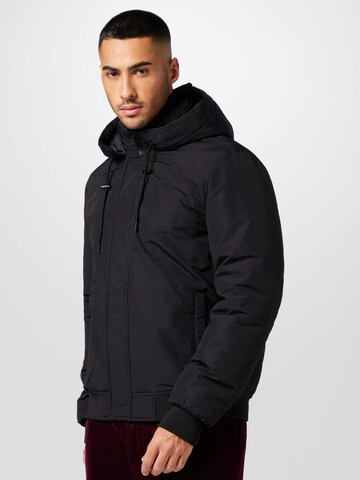 ABOUT YOU Between-season jacket 'Sammy' in Black: front