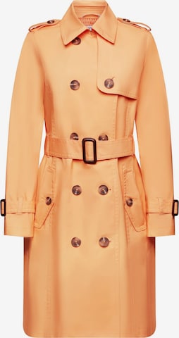 ESPRIT Between-Seasons Coat in Orange: front