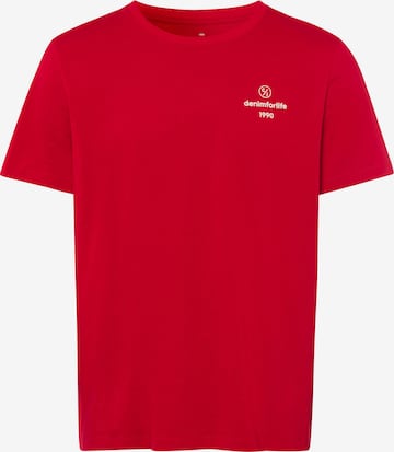 Cross Jeans T-Shirt ' 15896 ' in Rot: predná strana