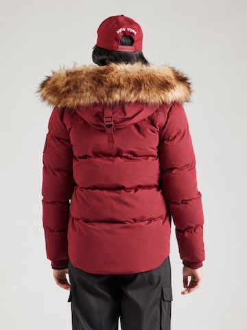 Superdry Зимняя куртка 'Everest' в Красный