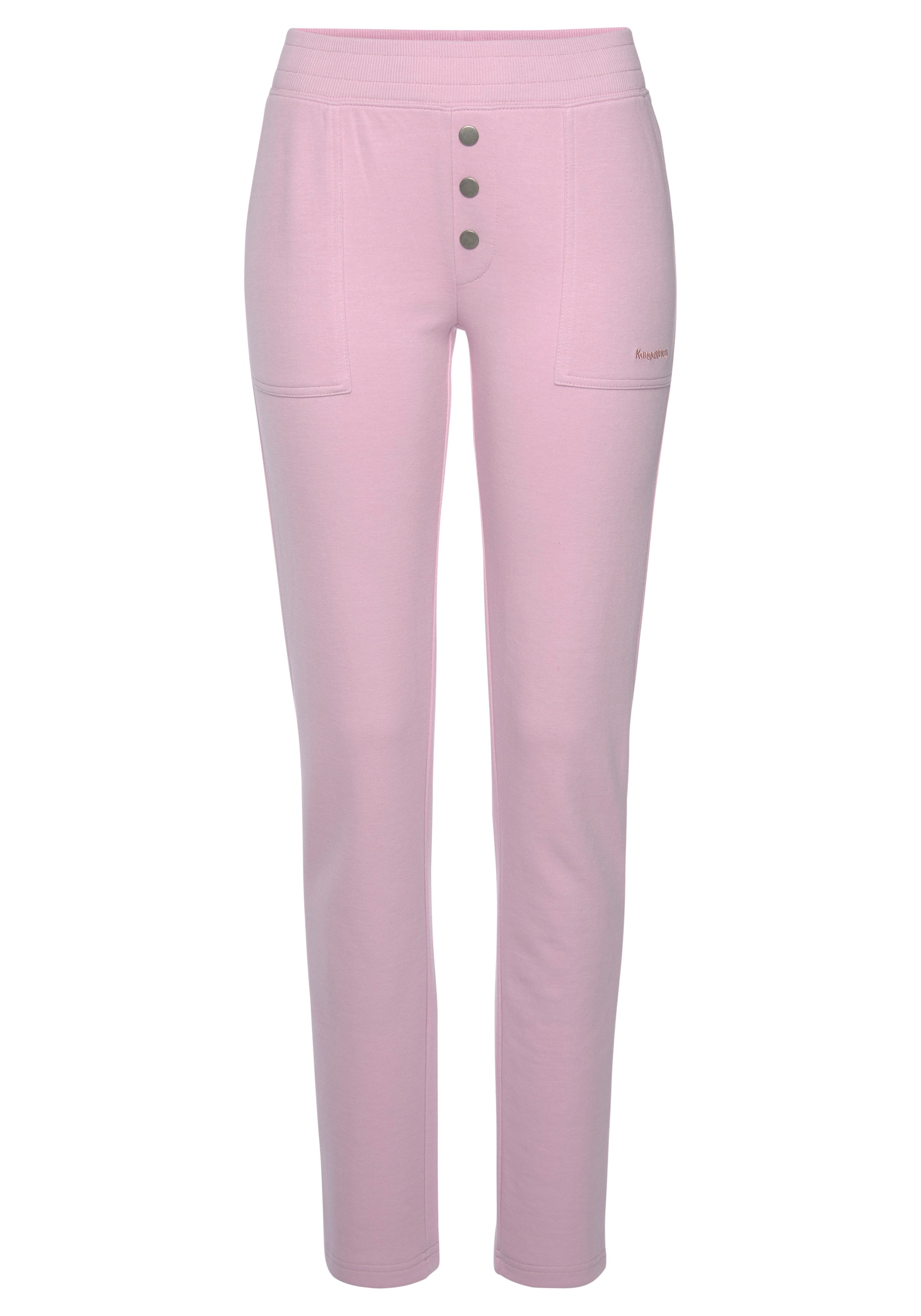 KangaROOS Slimfit Bukser i pink: forside
