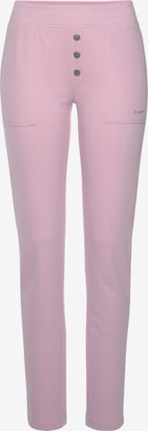 KangaROOS Skinny Broek in Roze: voorkant