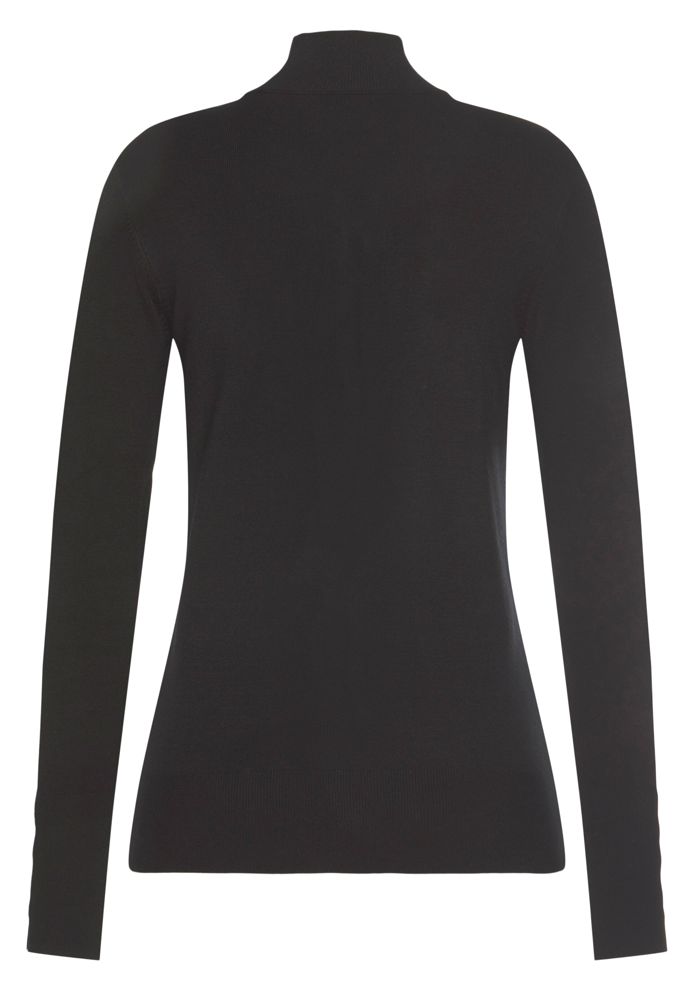 LASCANA Svetr – černá