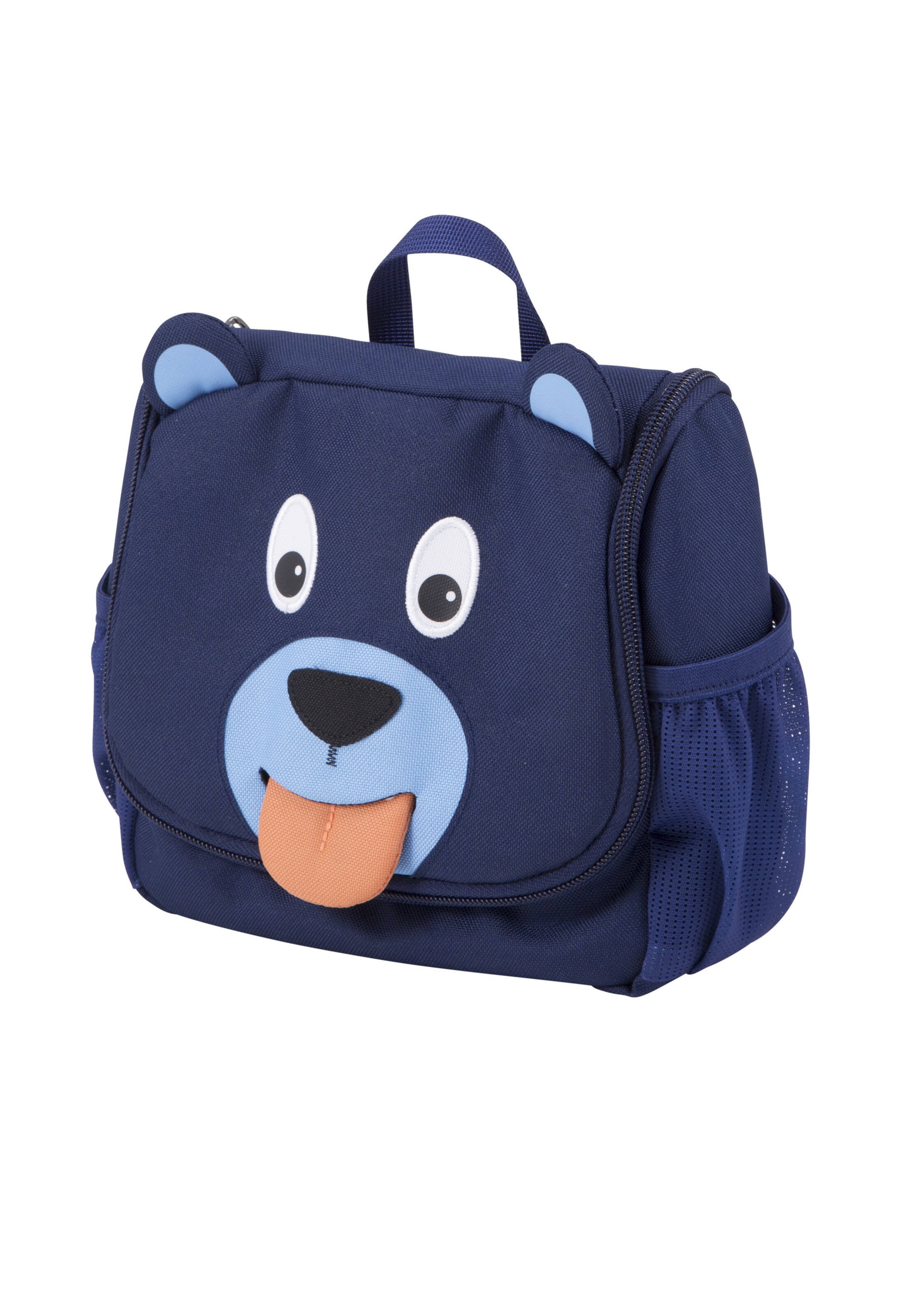 Affenzahn Kulturtasche 'Bär' in Blau