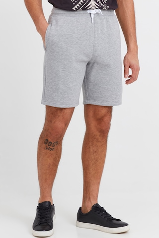 !Solid Regular Broek 'OLIVER' in Grijs: voorkant