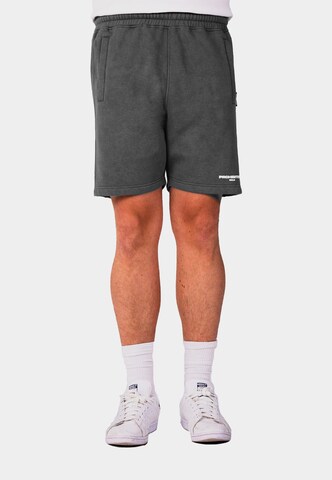 Prohibited Regular Sports trousers in Grey: front