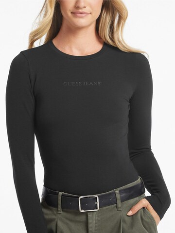 GUESS Shirt Bodysuit in Black
