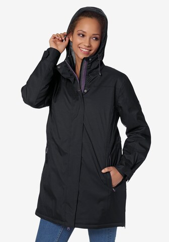 POLARINO Raincoat in Black