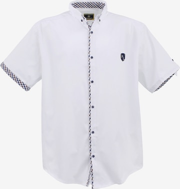 Lavecchia Comfort fit Button Up Shirt '9003A' in White: front