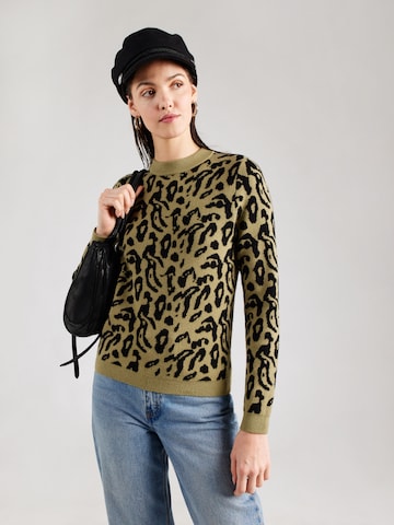 ONLY Sweater 'ONLJENNI' in Green: front