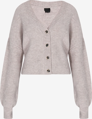 DreiMaster Klassik Gebreid vest in Grijs: voorkant