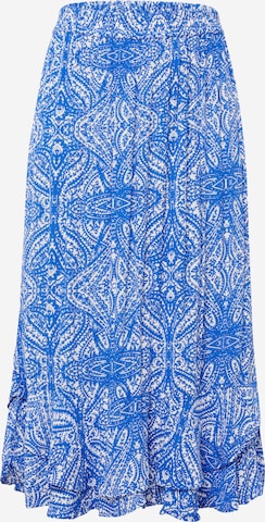 ONLY Carmakoma Skirt in Blue: front