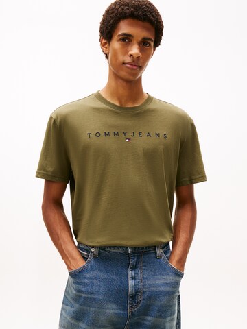 Tommy Jeans T-Shirt in Grün: Vorderseite