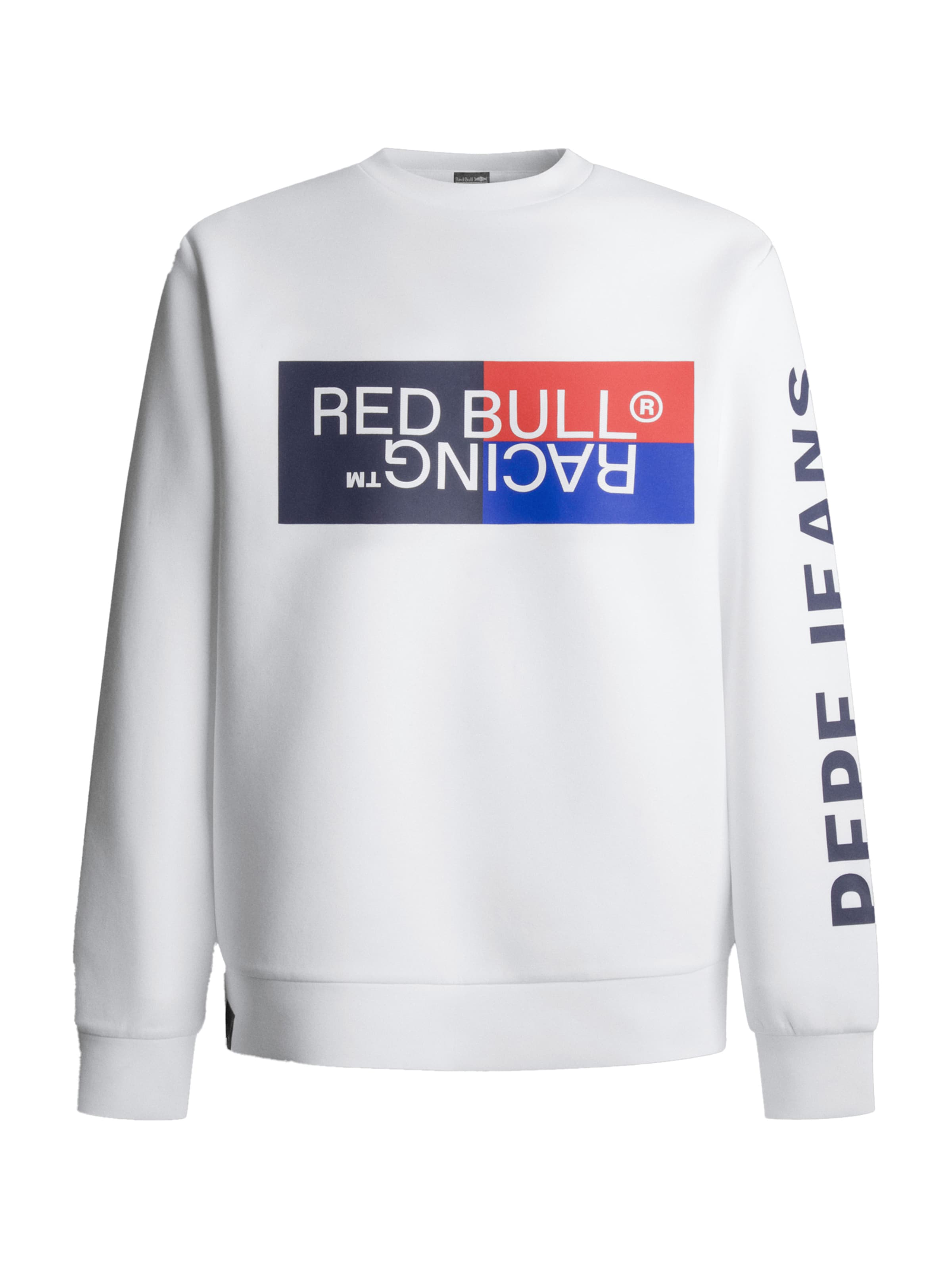 Felpa di Red Bull Racing x Pepe Jeans in bianco: frontale