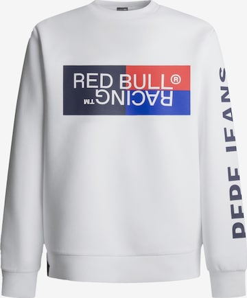 Felpa di Red Bull Racing x Pepe Jeans in bianco: frontale