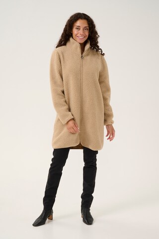 Love Copenhagen Fleece jas 'Vigga' in Beige