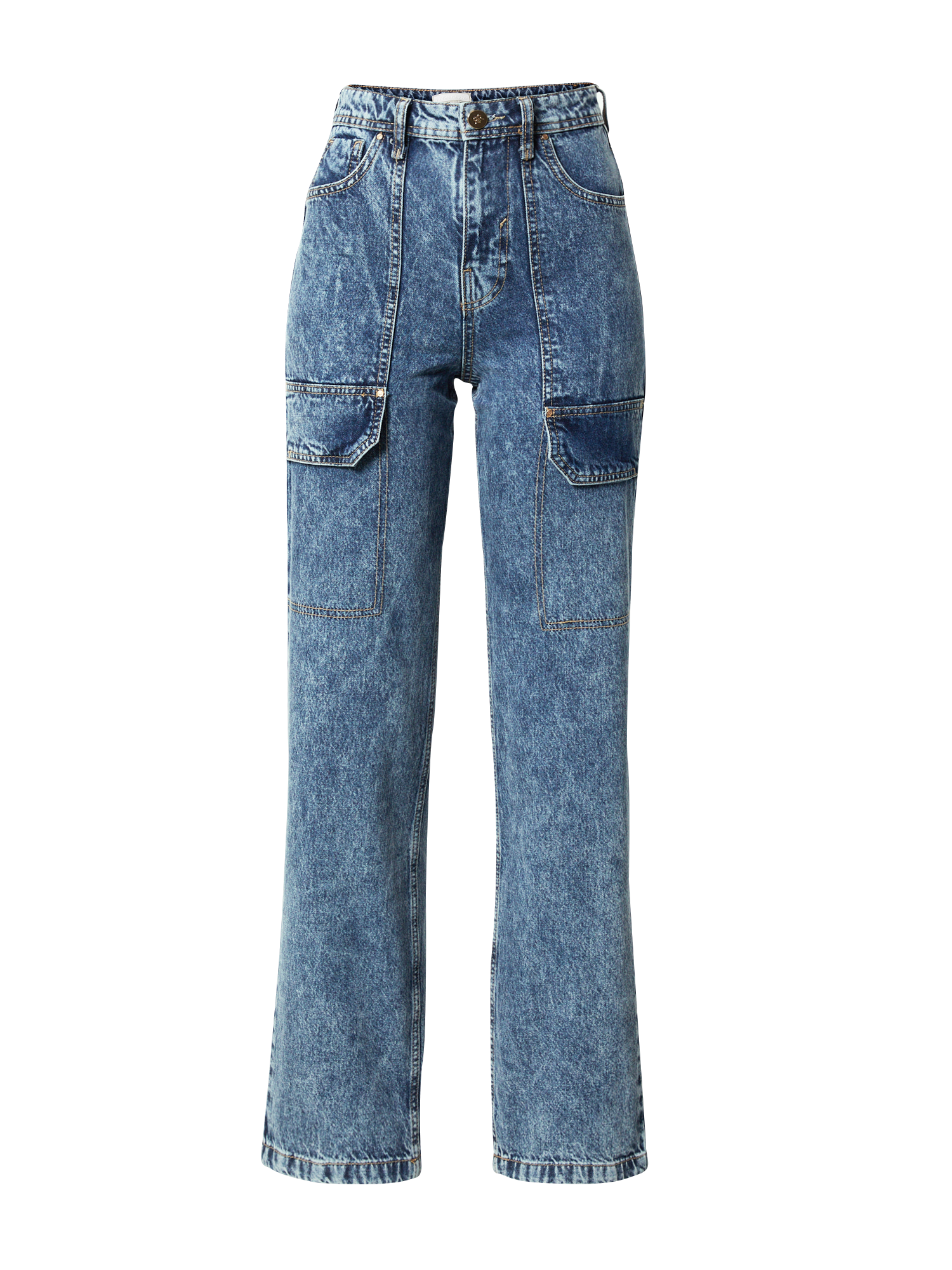 S1Kwk Abbigliamento River Island Jeans cargo SANDY in Blu 