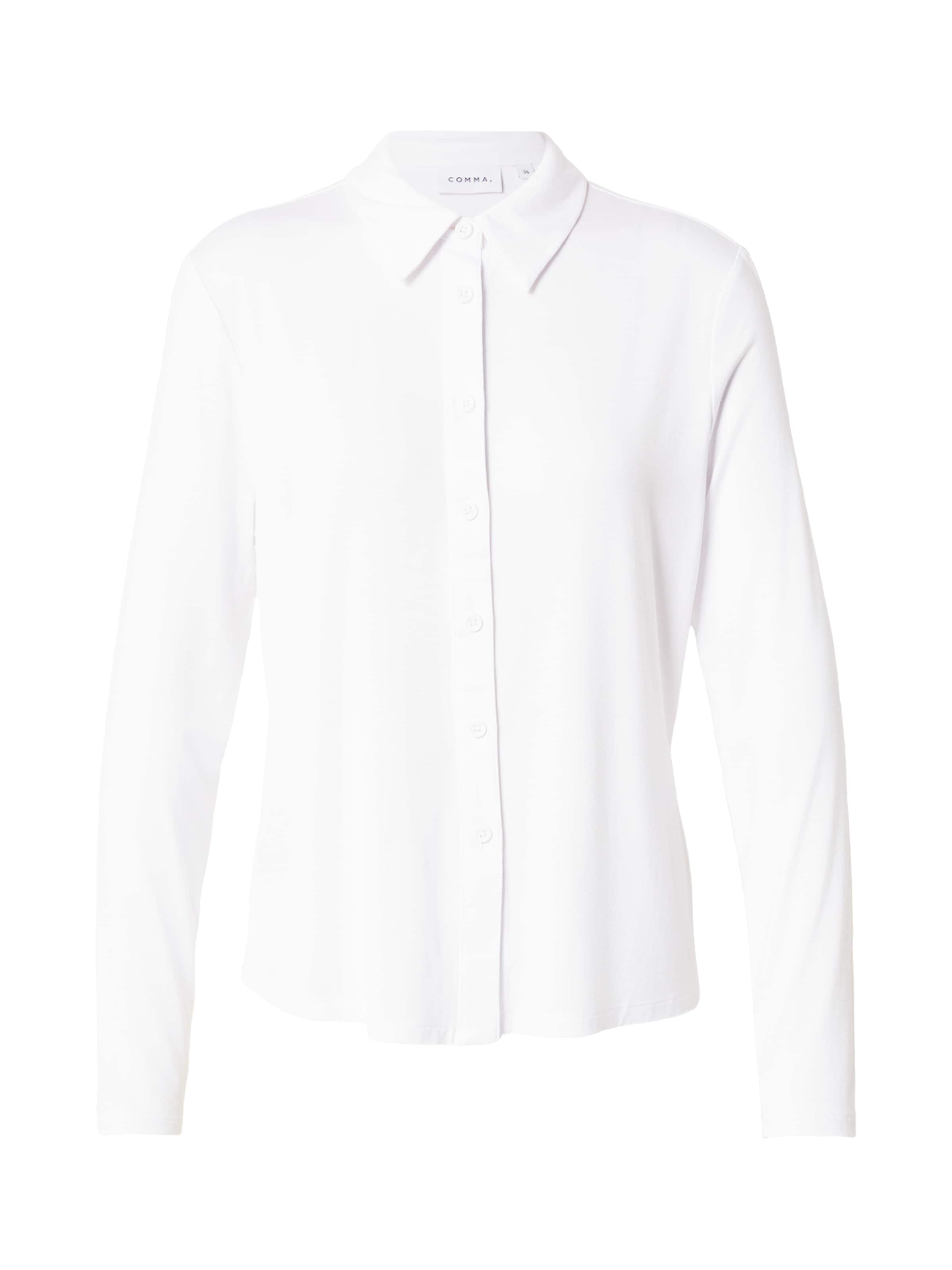 Chemisier COMMA en blanc : devant
