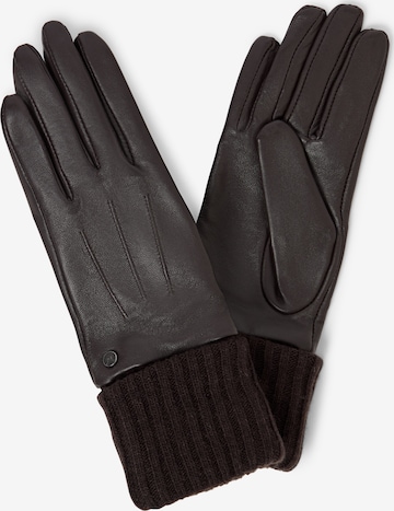 Pearlwood Handschuhe ' Lipa ' in Braun: Vorderseite