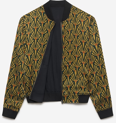 Yahmo Übergangsjacke 'Ruth' in XS in rostbraun / hellbraun / dunkelgrün, Produktansicht