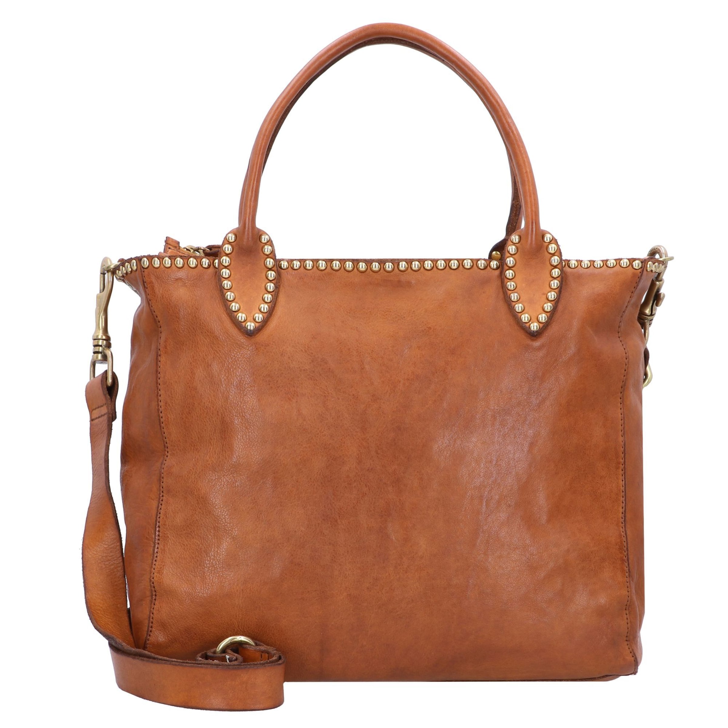 Campomaggi Shopper 'Malachite' in Brown: front