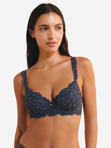 ETAM Bustier BH 'Legende' in Blauw: voorkant