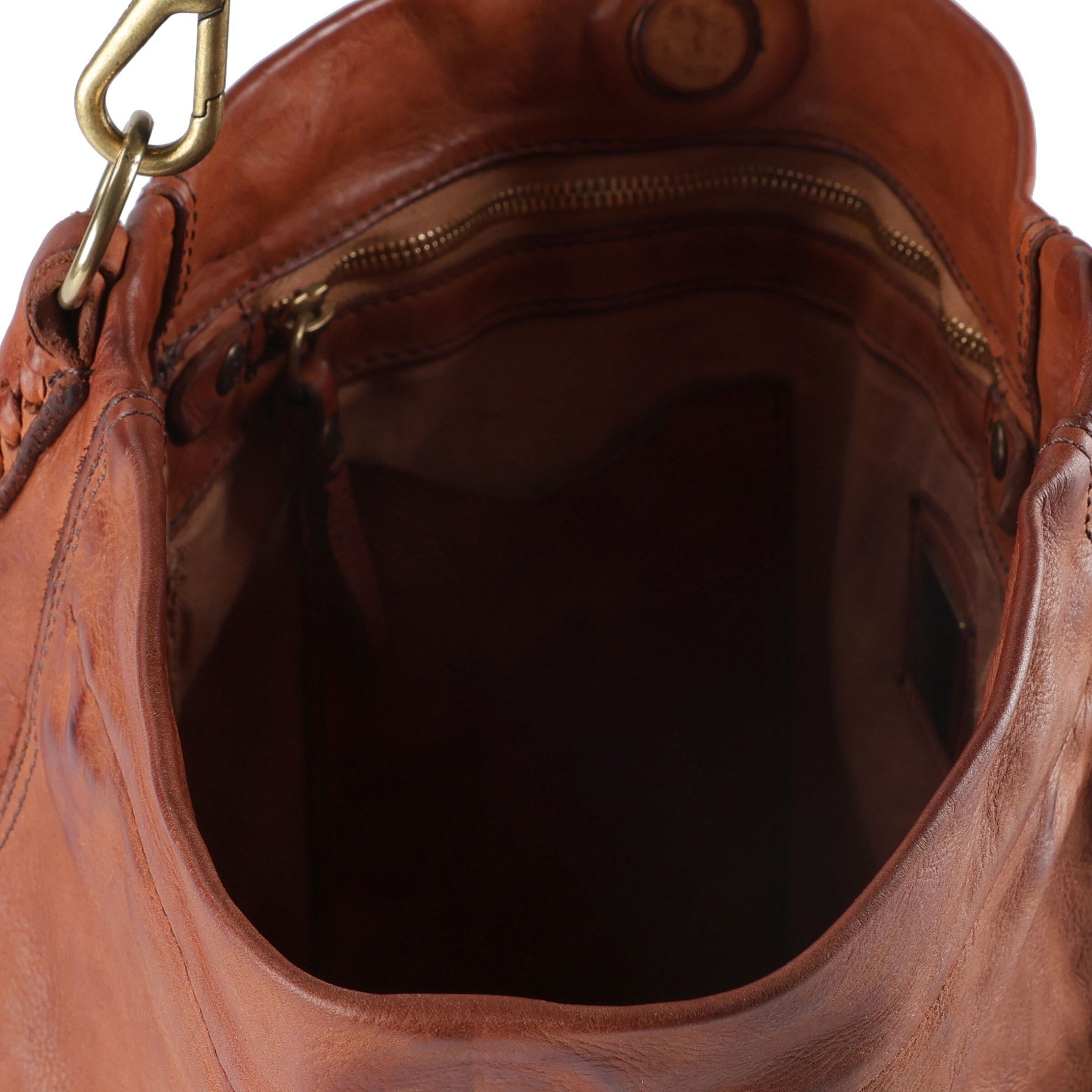 Borsa a spalla 'Ottavia' di Campomaggi in marrone