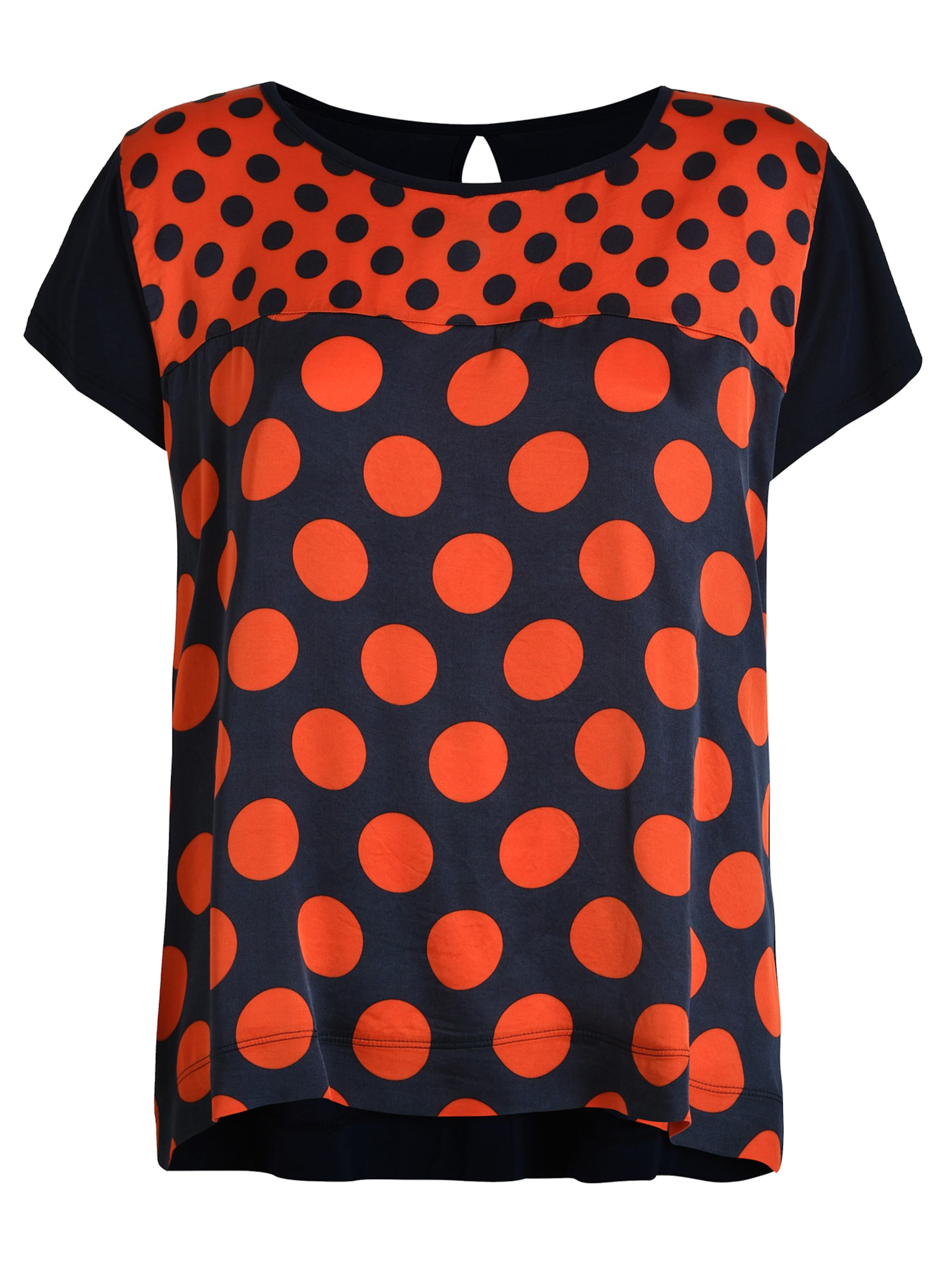 T-shirt DEHA en bleu : devant