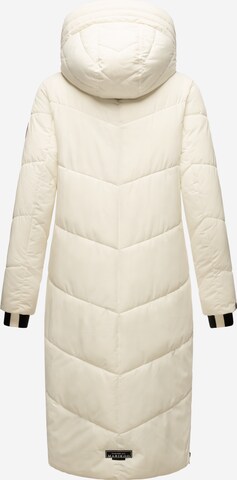 MARIKOO Winter Coat 'Nadaree XVI' in White