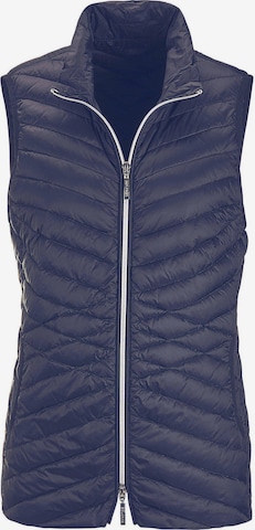 Goldner Weste in Blau: Vorderseite