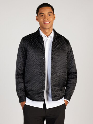 BOSS Black Between-Season Jacket 'OLSON' in Black: front