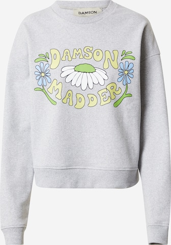 Sweat-shirt Damson Madder en gris : devant