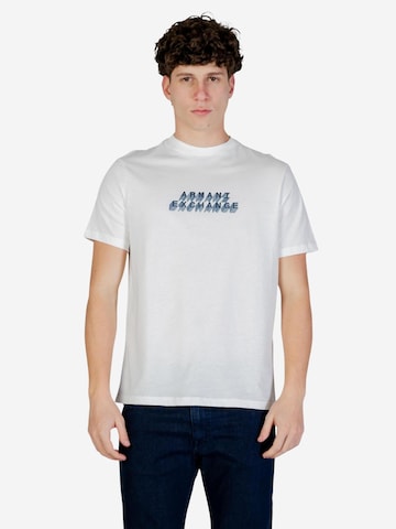 Maglietta 'XM002779 AF10358' di ARMANI EXCHANGE in bianco: frontale