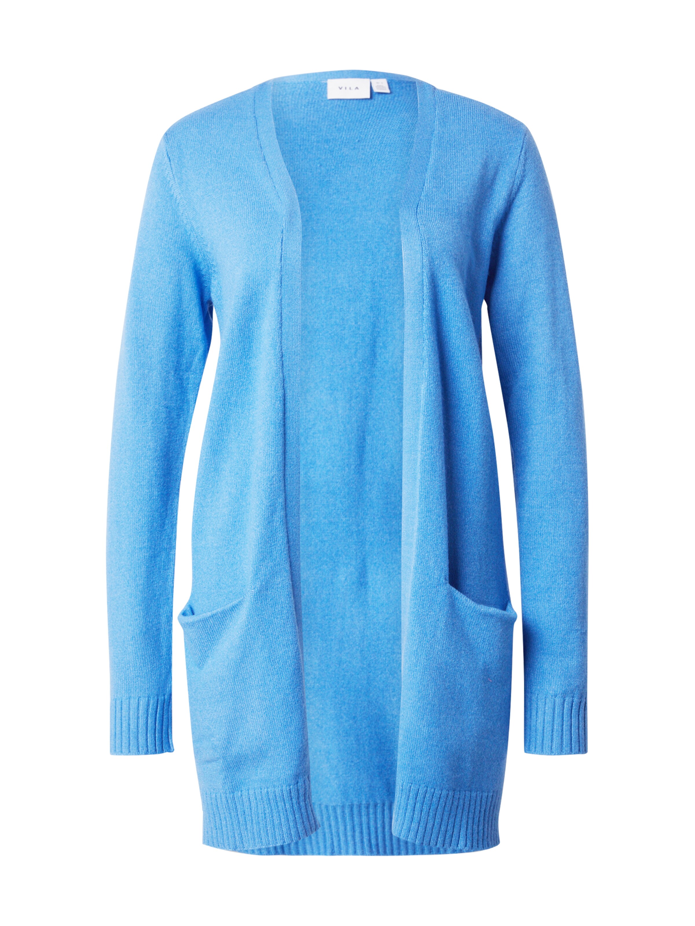 VILA Knit cardigan 'VIRil' in Blue: front