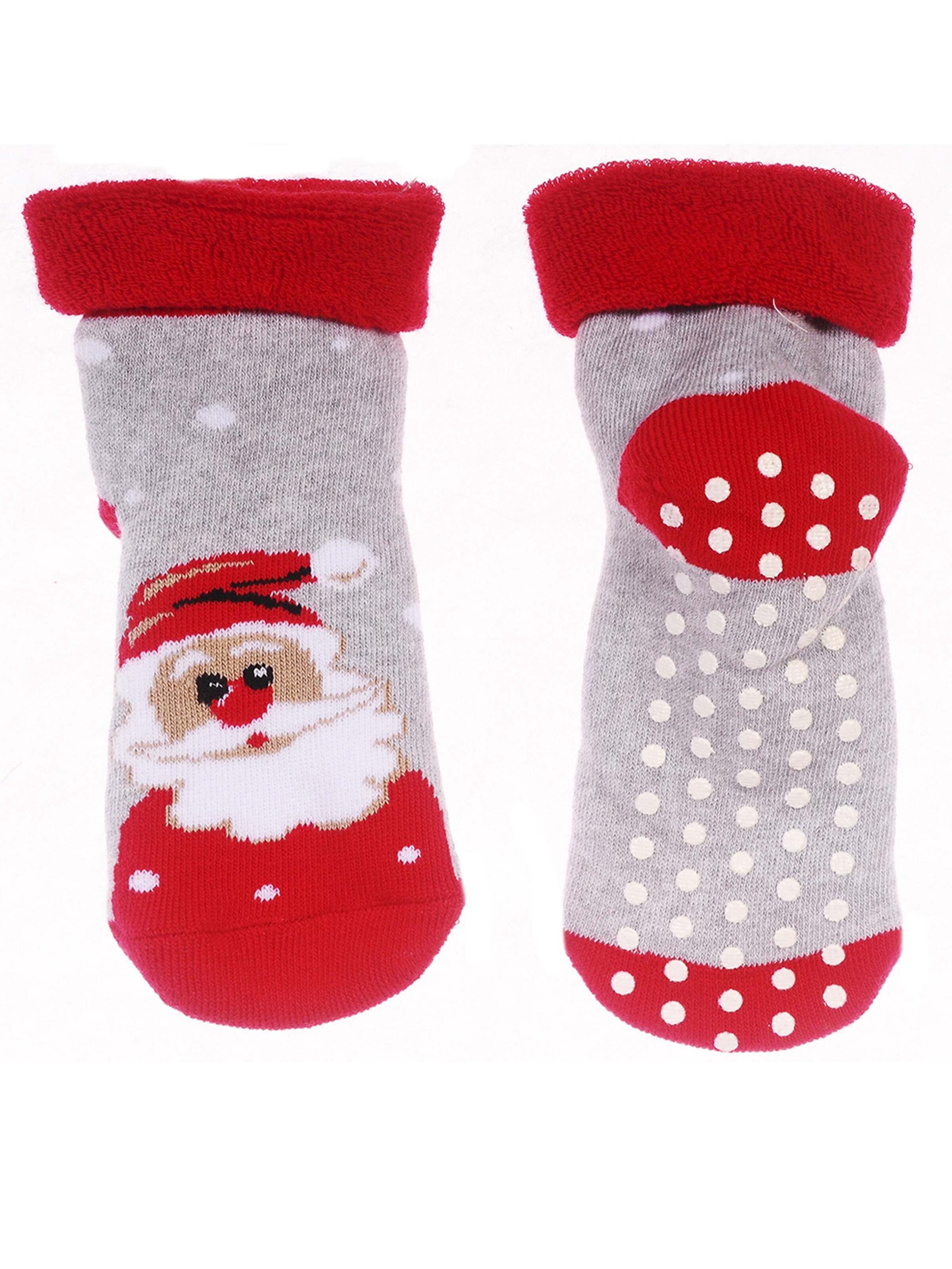 La Bortini Socken‌‌‌‌‌‌ in Grau: Vorderseite