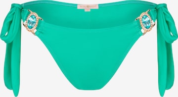 Moda Minx Bikini Bottoms in Green: front
