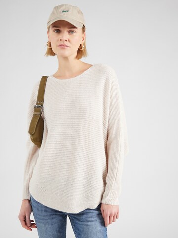 Pull-over 'ERETTA' Fransa en beige : devant