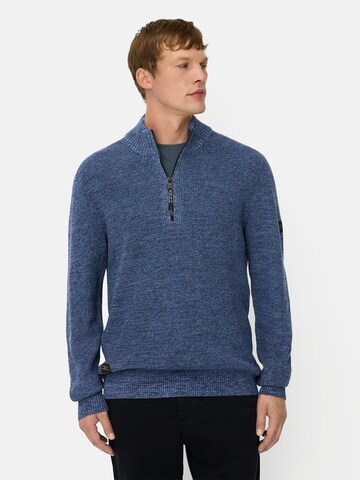 CAMEL ACTIVE Sweater in Blue: front