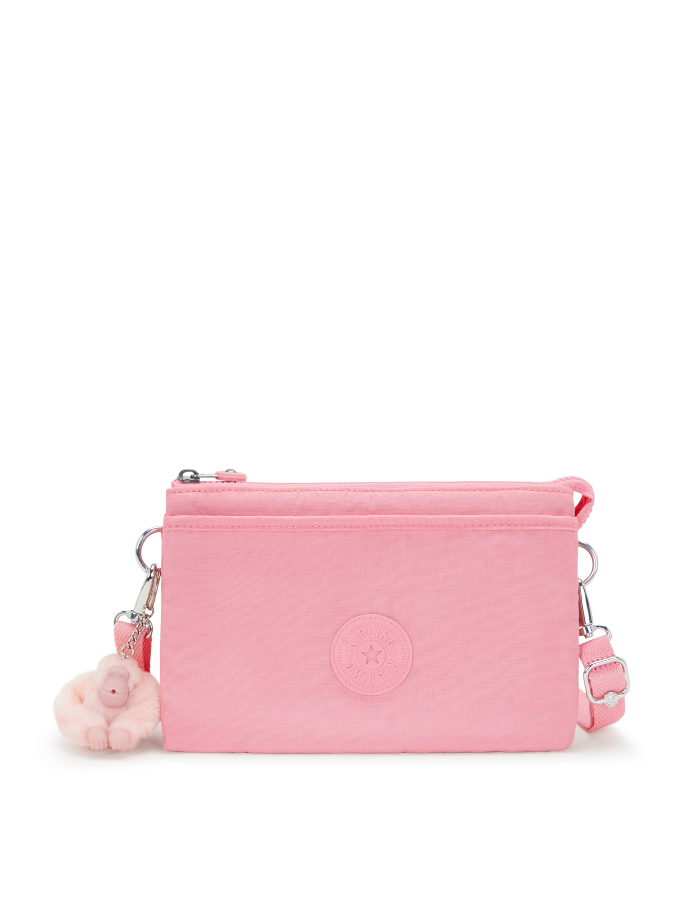KIPLING - Bolso de hombro 'Riri' en rosa: frente