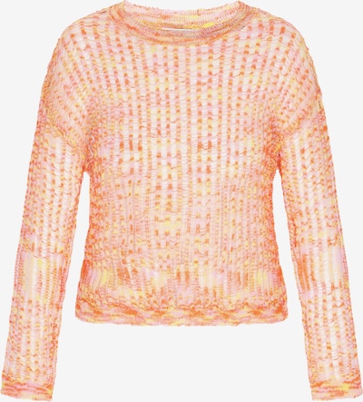 Pulover IZIA pe galben / portocaliu / roz, Vizualizare produs