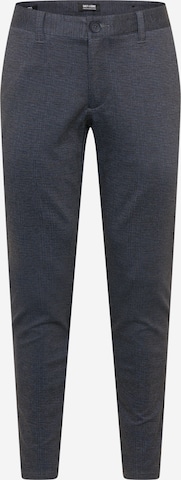 Coupe slim Pantalon chino 'Mark' Only & Sons en bleu : devant