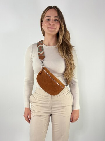 lePelou Gürteltasche 'ONDA medium'‌‌‌‌ in Braun