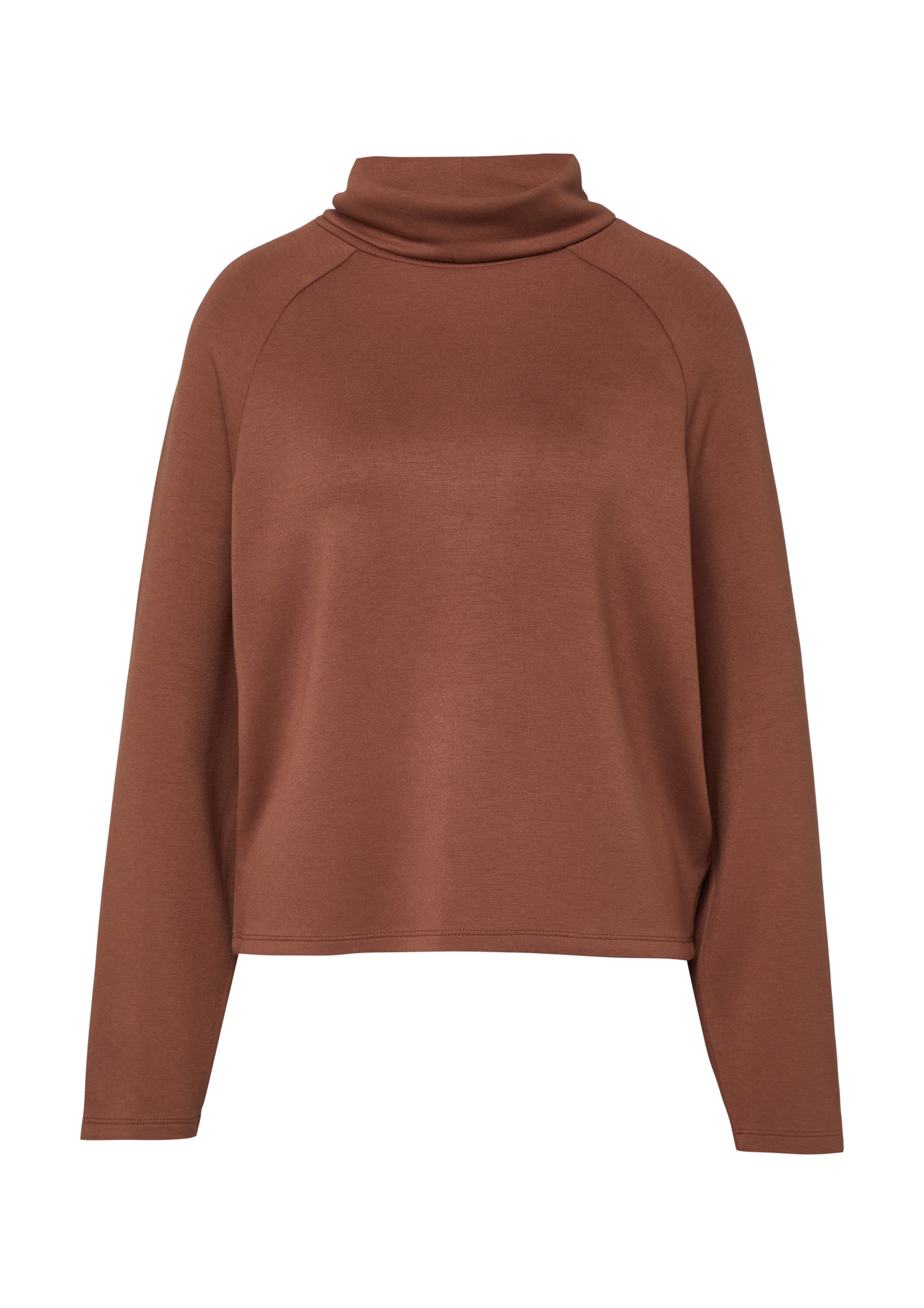 s.Oliver Sweatshirt in Braun: Vorderseite