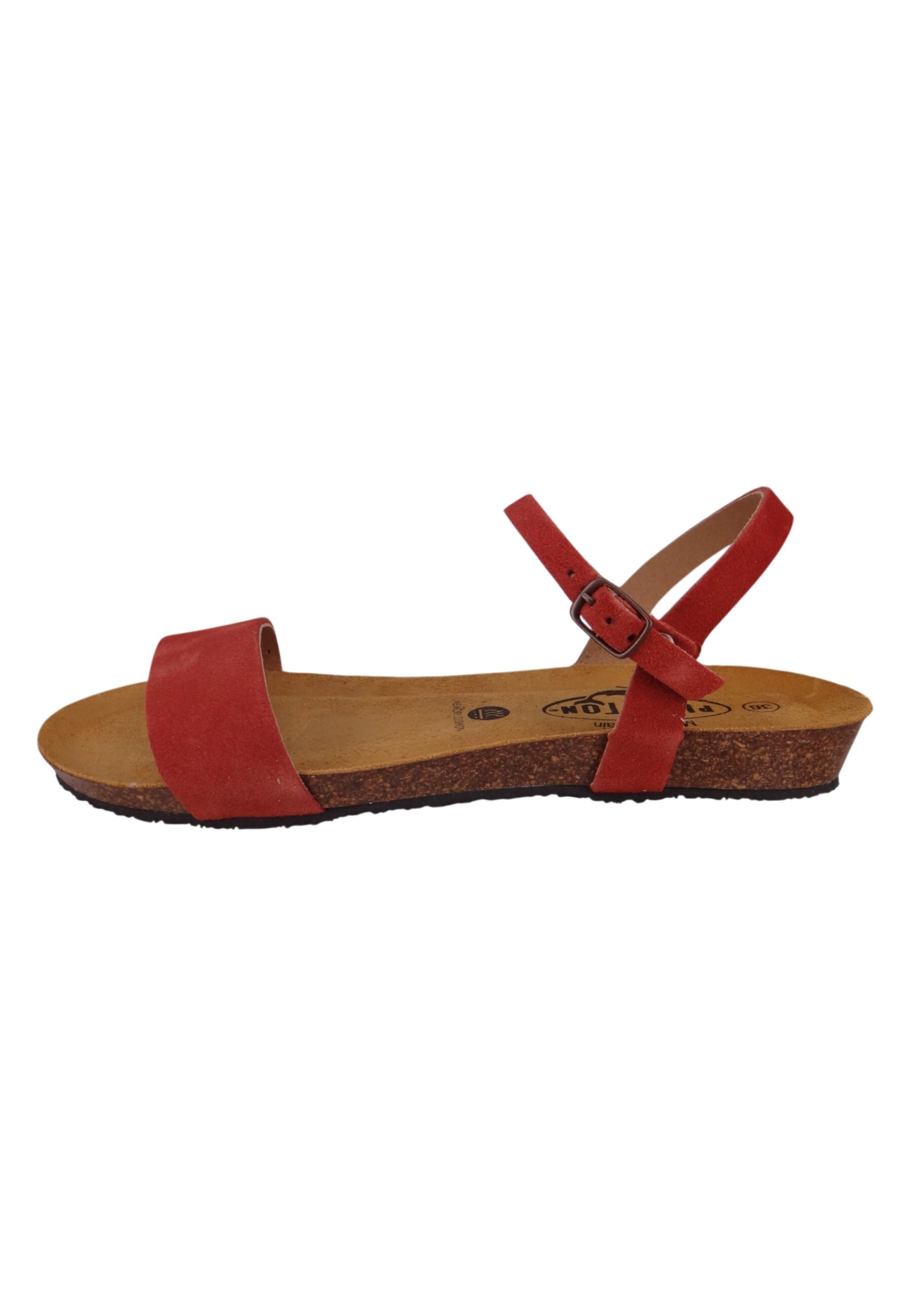 Sandales Plakton en rouge